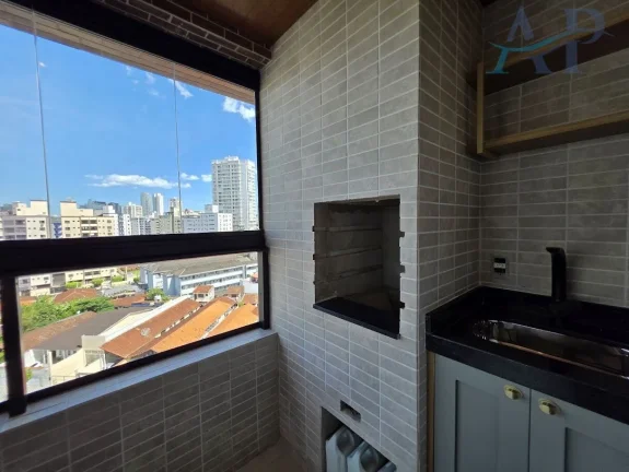 Imagem Apartamento na Guilhermina em Praia Grande Mobiliado e Decorado