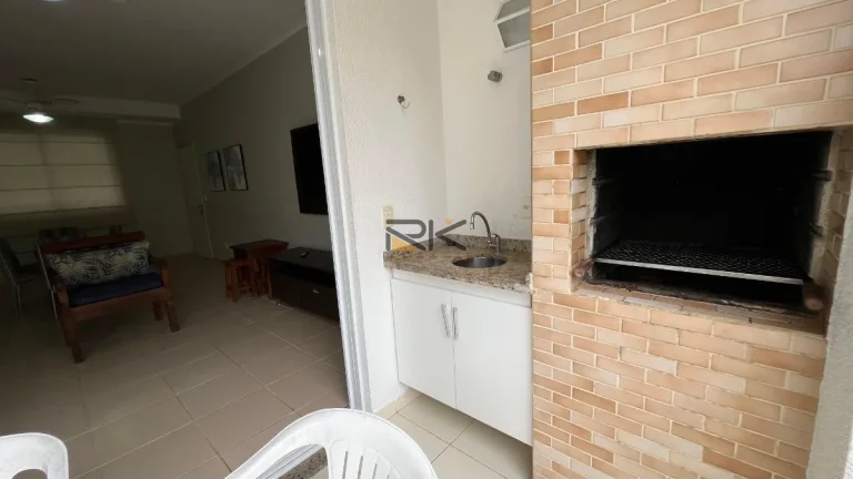 Imagem APARTAMENTO PRAIA GRANDE com 2 dormitórios sendo 1 suíte,1 vaga de garagem,varanda gourmet com churrasqueira,sala 2 ambientes
