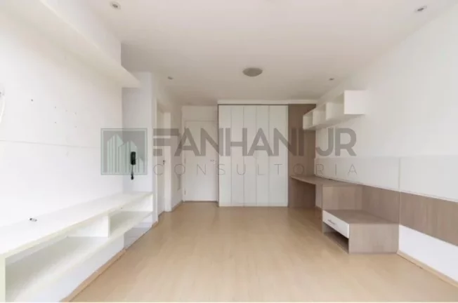 Imagem Apartamento para locação em São Paulo-SP, bairro Ibirapuera: 1 quarto, 1 suíte, 2 salas, 1 vaga de garagem, 37m².
