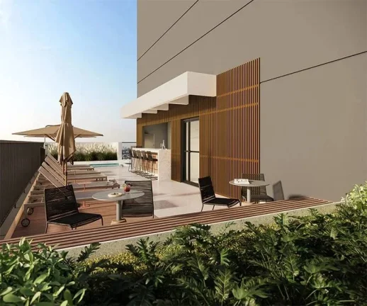 Imagem Apartamento em construção Paraíso - 44M², 2 Dorms.