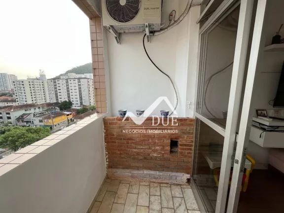 Imagem Apartamento com 2 dormitórios à venda, 72 m² por R$ 530.000,00 - Marapé - Santos/SP