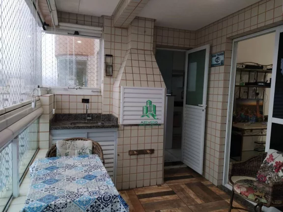 Imagem Apartamento com 2 dormitórios à venda, 90 m² por R$ 590.000,00 - Aviação - Praia Grande/SP