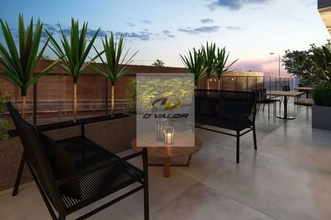 Imagem Vendo apto de frente a uma praça e perto do mar, com 85,70 m2, sala, 3 quartos sendo 1 suíte