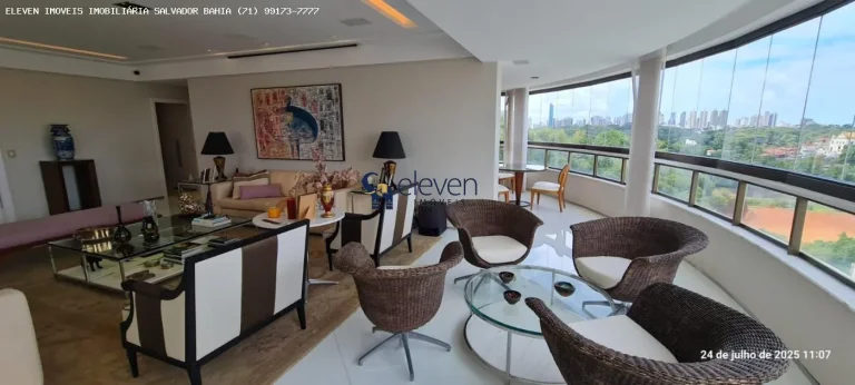 Imagem Apartamento para Venda em Salvador, Ondina, 5 dormitórios, 5 suítes, 7 banheiros, 4 vagas