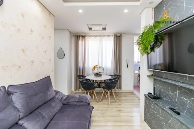Imagem Apartamento MOBILIADO com 2 dormitórios à venda, 41 m² por R$ 250.000 - Colônia Rio Grande - São José dos Pinhais/PR