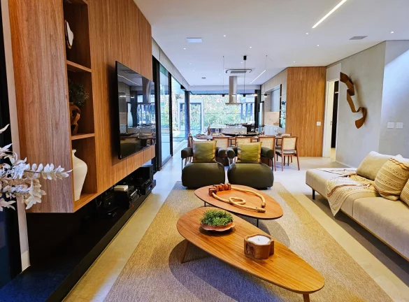 Imagem Luxuosa mansão de 6 quartos e 6 suítes à venda no Riviera de São Lourenço Módulo 15 em Bertioga-SP - 645,07m² de puro requinte!