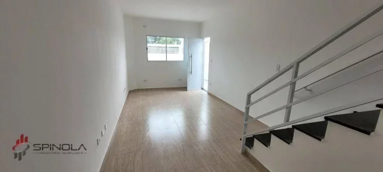 Imagem Sobrado com 2 dormitórios à venda, 81 m² por R$ 349.000,00 - Vila Caiçara - Praia Grande/SP