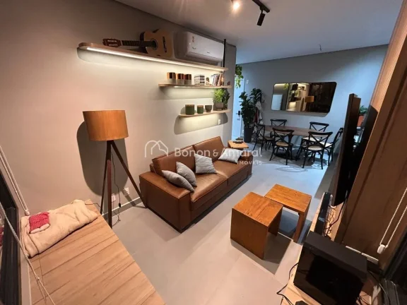 Imagem Charmoso apartamento de 45 m², com 1 dormitório e varanda integrada, ideal para quem busca pratici...