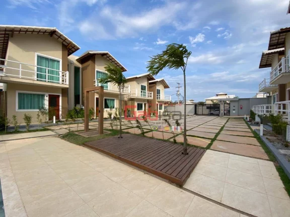 Imagem Casa com 3 Quartos Nova em condomínio com piscina e sauna à venda, 90m² por R$ 459.000,00 - Praia Rasa - Armação dos Búzios/RJ