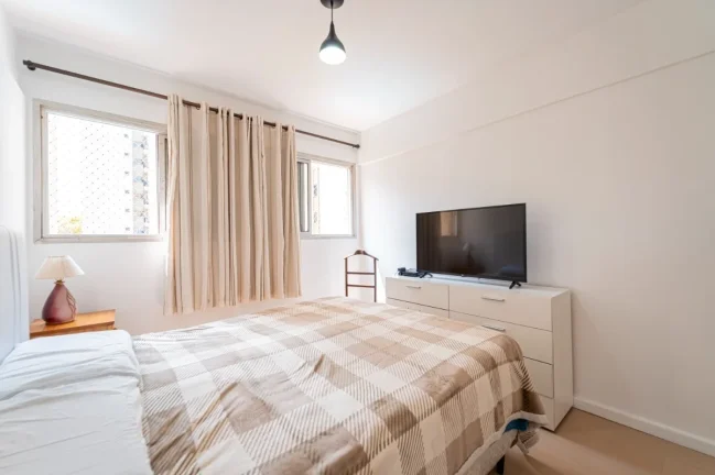 Imagem Apartamento Rua Tabapuã - 121M², 3 Dorms, 1 Suíte, 2 Vagas Cobertas e Livre, Piscina, Academia, Churrasqueira.