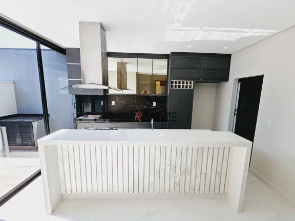 Imagem Casa moderna com piscina e 3 suítes à venda, 151 m² por R$ 1.290.000 - Condomínio Fechado - Indaiatuba/SP