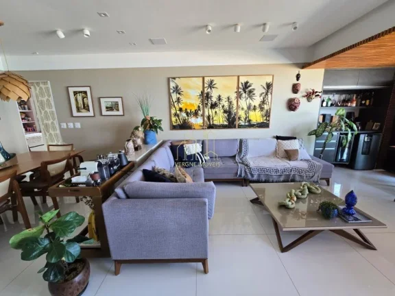 Imagem Apartamento de Luxo à Venda | Vista Mar 180º | 3 Suítes + Escritório |? Patamares Colina A