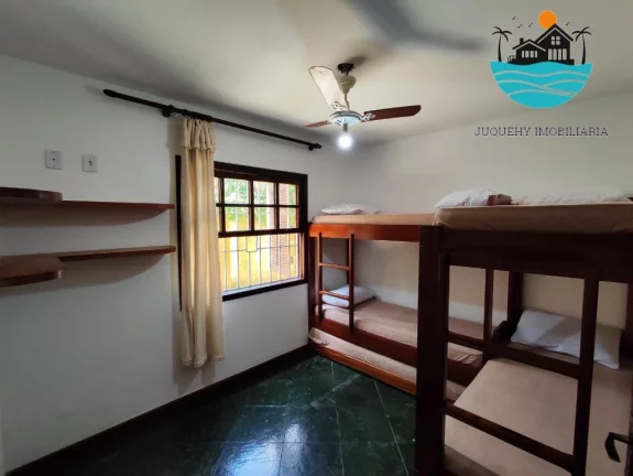 Imagem Casas para Alugar em Juquehy, 550 metros da praia, piscina, churrasqueira, 04 dormitórios, Max 16 pessoas | Juquehy Imobiliária