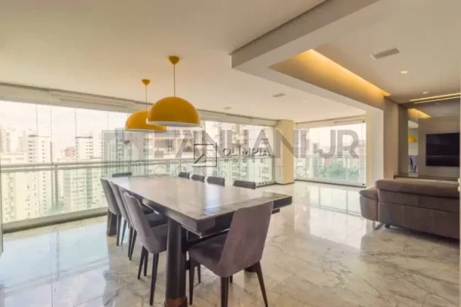 Imagem Apartamento de Luxo na Vila Nova Conceição: 3 quartos, 3 suítes, 3 salas e 3 vagas de garagem - São Paulo-SP