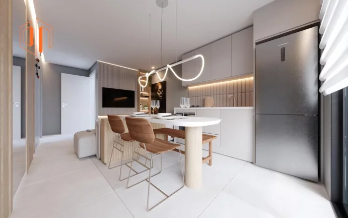 Imagem Apartamento para Venda em Curitiba, Centro Cívico, 2 dormitórios, 1 banheiro