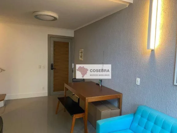 Imagem Apartamento com 1 dormitório para alugar, 45 m² por R$ 6.355,00/mês - Vila Olímpia - São Paulo/SP