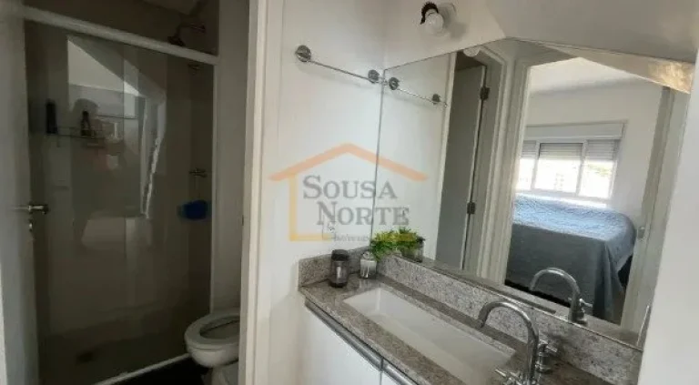 Imagem Apartamento duplex, 66m², 2 dormitórios, sendo 1 suíte, banheiro social, cozinha americana com ar...