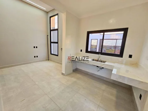 Imagem Casa moderna com 2 dormitórios e quintal à venda, 60 m² por R$ 550.000 - Jardim Araras - Indaiatuba/SP