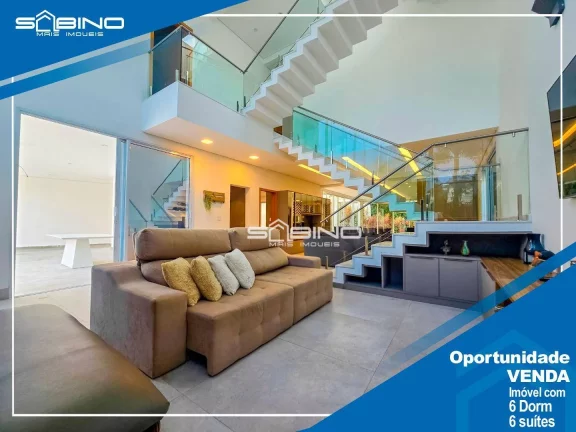 Imagem Casa à venda, com 6 dormitórios 6 suítes 456m² 6 vagas - Riviera de São Lourenço - Bertioga SP