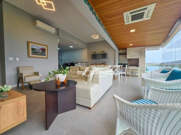 Imagem Apartamento Pé na Areia Fontal à Venda, com 4 dormitórios 4 Suítes 184m² - Riviera de São Lourenço Bertioga SP
