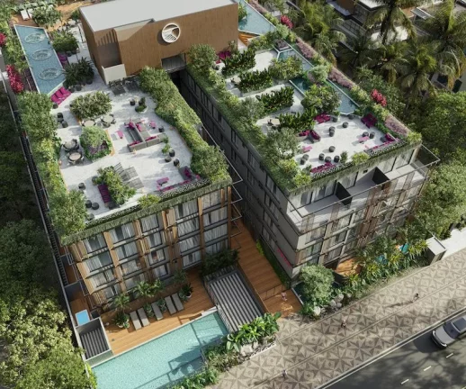 Imagem Flat com 1 dormitório à venda, 32 m² por R$ 540.482,10 - Intermares - Cabedelo/PB