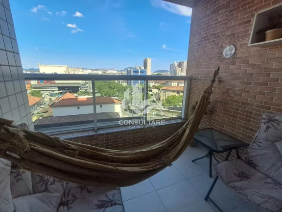 Imagem Apartamento com 1 dorm Macuco Santos - R$ 470 mil Cod25116 CPS