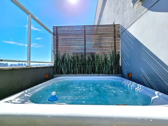 Cobertura no Brooklin com 230m2