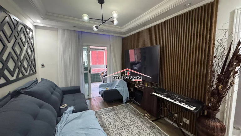 Imagem Apartamento à venda, 95 m² por R$ 580.000,00 - Canto do Forte - Praia Grande/SP