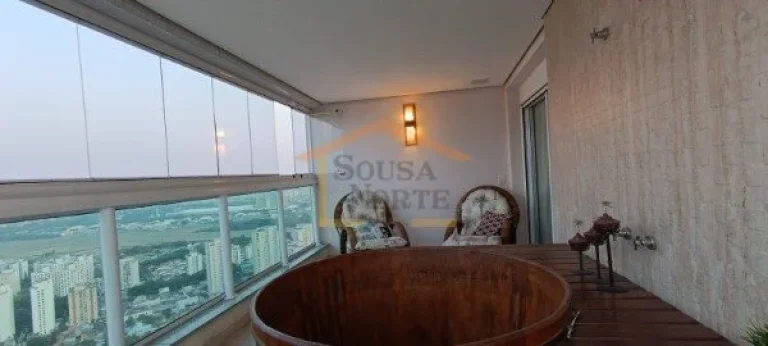 Imagem Cobertura, 4 dormitórios, sendo 3 suítes, escritório, sala 2 ambientes, lavabo, cozinha planejada...