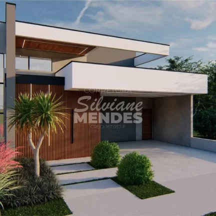 Imagem Casa térrea novíssima 3 suítes em condomínio próx. à prefeitura de Sorocaba