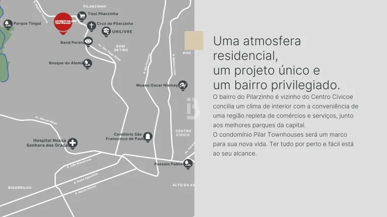 Imagem Sobrados Triplex no Pilarzinho a Venda - PILAR TOWNHOUSES
