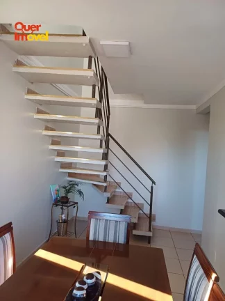 Imagem Cobertura duplex de 2 quartos em condomínio no City Ribeirão, Ribeirão Preto-SP: 79,89 m², 2 banheiros, 1 vaga.