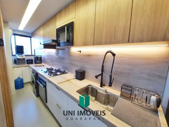 Imagem Apartamento 2 quartos finamente montado a venda em prédio novo na Praia do Morro - Guarapari