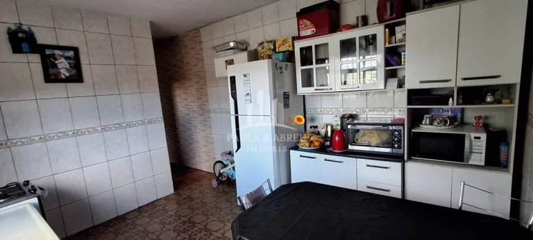 Imagem São 2 Casas 157m², 4 e 3 Cômodos Grandes, Sendo 1 Suíte, Água e Luz separadas, no Jardim Zaíra 6, Mauá-SP