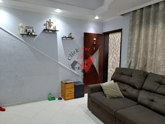 Imagem Sobrado bem localizado no Parque Terra Nova II, no bairro Demarchi, São Bernardo do Campo com 3 dormitórios, sendo 1 suíte, 2 vagas, 191m² m².