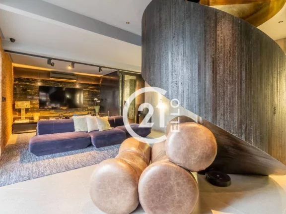 Imagem Apartamento duplex alto padrão, 197m² - Cerqueira Cesar