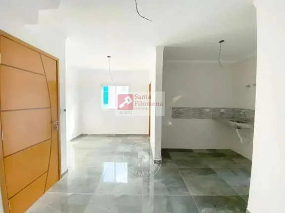 Imagem Sobrado para Venda em Santo André, Vila Helena, 2 dormitórios, 2 banheiros, 1 vaga