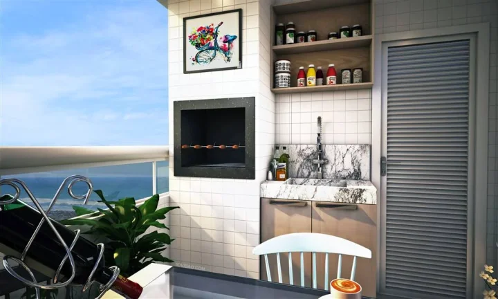 Imagem APARTAMENTO COM 73.65 m² - MARACANÃ - PRAIA GRANDE SP
