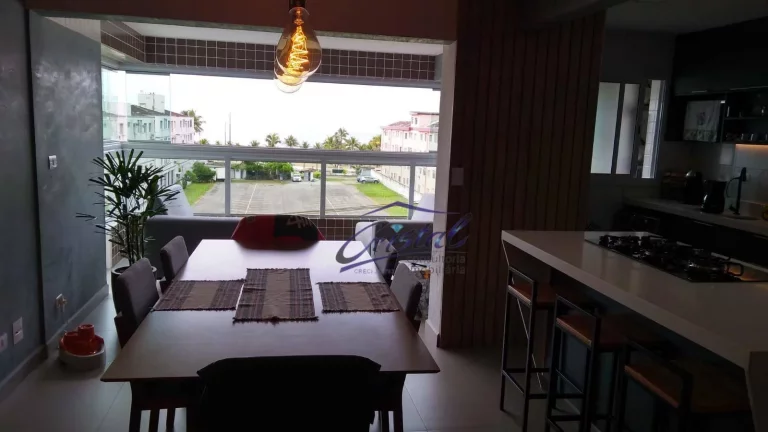 Imagem Apartamento com 3 dormitórios à venda, 118 m² por R$ 1.550.000 - Boqueirão - Praia Grande/SP