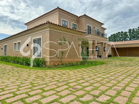 Imagem Belíssima casa com arquitetura toscana à venda na Fazenda da Grama em Itupeva
