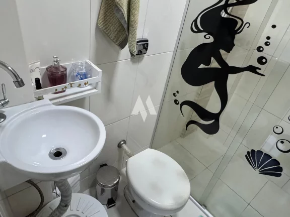 Imagem Apartamento à venda com 2 dormitórios e vaga demarcada - Campo Grande / Santos