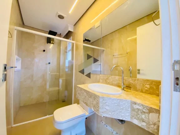 Foto do imóvel: Casa Sobreposta para Venda em Santos, Aparecida, 3 dormitórios, 3 suítes, 6 banheiros, 2 vagas