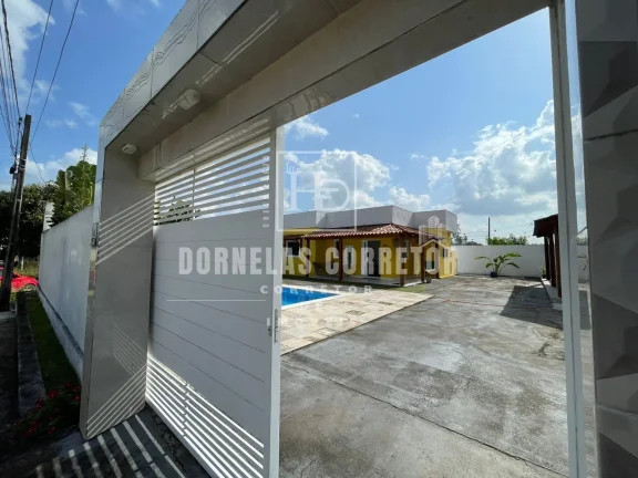 Imagem CASA COM SUÍTE, ÁREA GOURMET, PISCINA, 3 QUARTOS, POÇO ARTESIANO, CHURRASQUEIRA