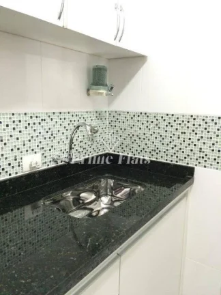 Imagem Flat para locação no Condomínio do Edifício Flat Service Augusta com 80m², 1 dormitório e 1 vaga de garagem