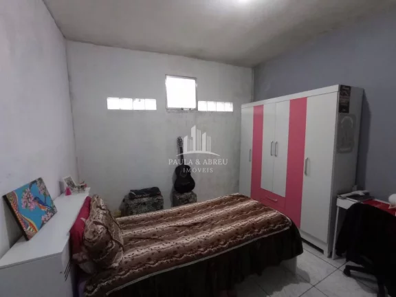 Imagem São 2 Casas 180m² com 6 mts de frente, 5 e 4 Cômodos, 1 suíte, 2 Vagas no Jardim Miranda D'Ávis, Mauá-SP