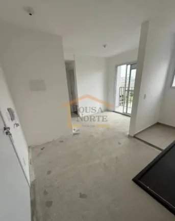 Imagem Apartamento novo, 2 dormitórios, sala, sacada, cozinha, banheiro, área de serviço. 42m².
Vista l...