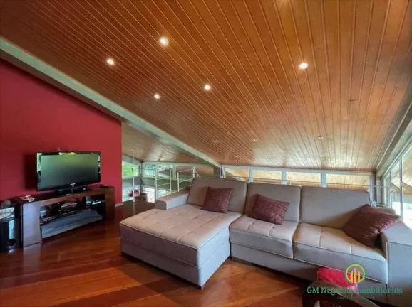 Imagem Casa MOBILIADA 4d (3sts) , lareira, piscina, anexos gourmet/multiuso!