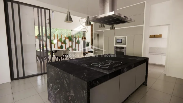Imagem Excelente casa térrea em condomínio fechado com 234 m² construídos em terreno de 390 m². Condom...