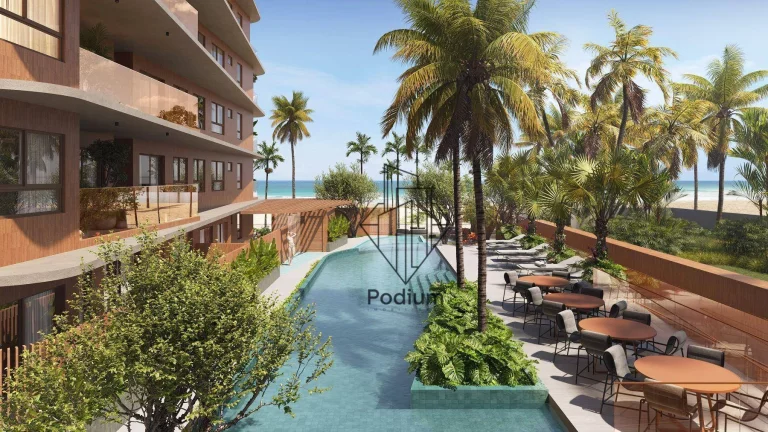 Imagem Cobertura duplex com varanda / sacada gourmet e piscina privativa a beira bar da praia Formosa em Cabedelo - CO0264