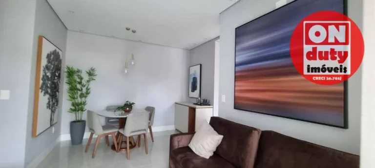 Imagem Apartamento com 2 dormitórios à venda, 76 m² por R$ 1.162.530,00 - Ponta da Praia - Santos/SP